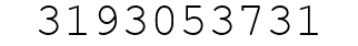 Number 3193053731.