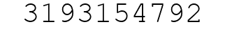 Number 3193154792.