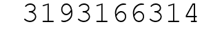 Number 3193166314.