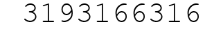 Number 3193166316.