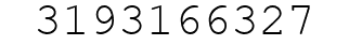 Number 3193166327.