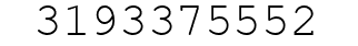 Number 3193375552.