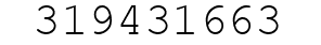 Number 319431663.
