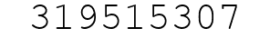 Number 319515307.