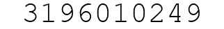 Number 3196010249.