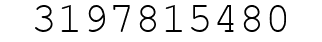 Number 3197815480.