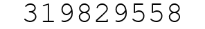 Number 319829558.