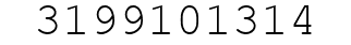 Number 3199101314.