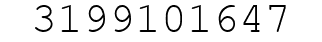 Number 3199101647.