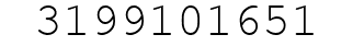 Number 3199101651.
