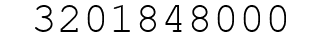 Number 3201848000.