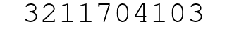 Number 3211704103.