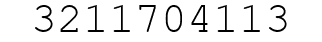 Number 3211704113.