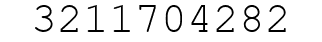 Number 3211704282.