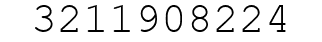 Number 3211908224.