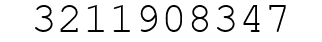 Number 3211908347.