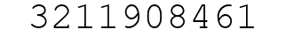 Number 3211908461.