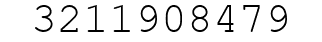 Number 3211908479.