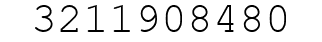 Number 3211908480.