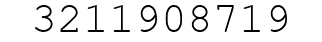 Number 3211908719.