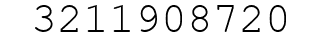 Number 3211908720.
