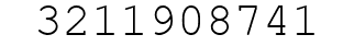 Number 3211908741.