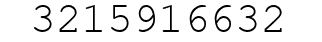 Number 3215916632.