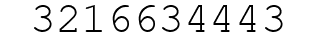 Number 3216634443.