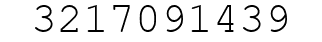 Number 3217091439.