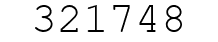 Number 321748.