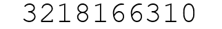 Number 3218166310.