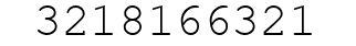 Number 3218166321.