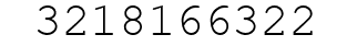 Number 3218166322.