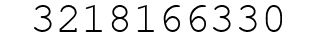 Number 3218166330.