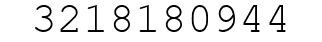 Number 3218180944.