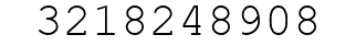 Number 3218248908.