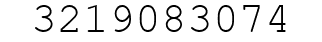 Number 3219083074.