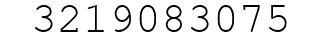 Number 3219083075.