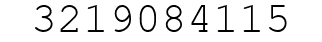 Number 3219084115.