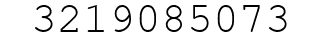 Number 3219085073.