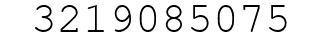 Number 3219085075.