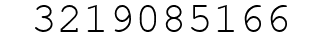 Number 3219085166.