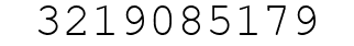 Number 3219085179.