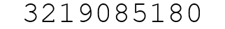 Number 3219085180.