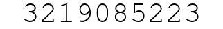 Number 3219085223.