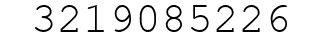 Number 3219085226.