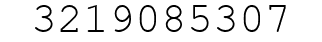 Number 3219085307.