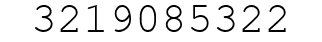 Number 3219085322.