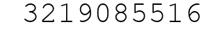 Number 3219085516.