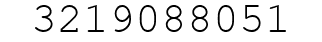 Number 3219088051.